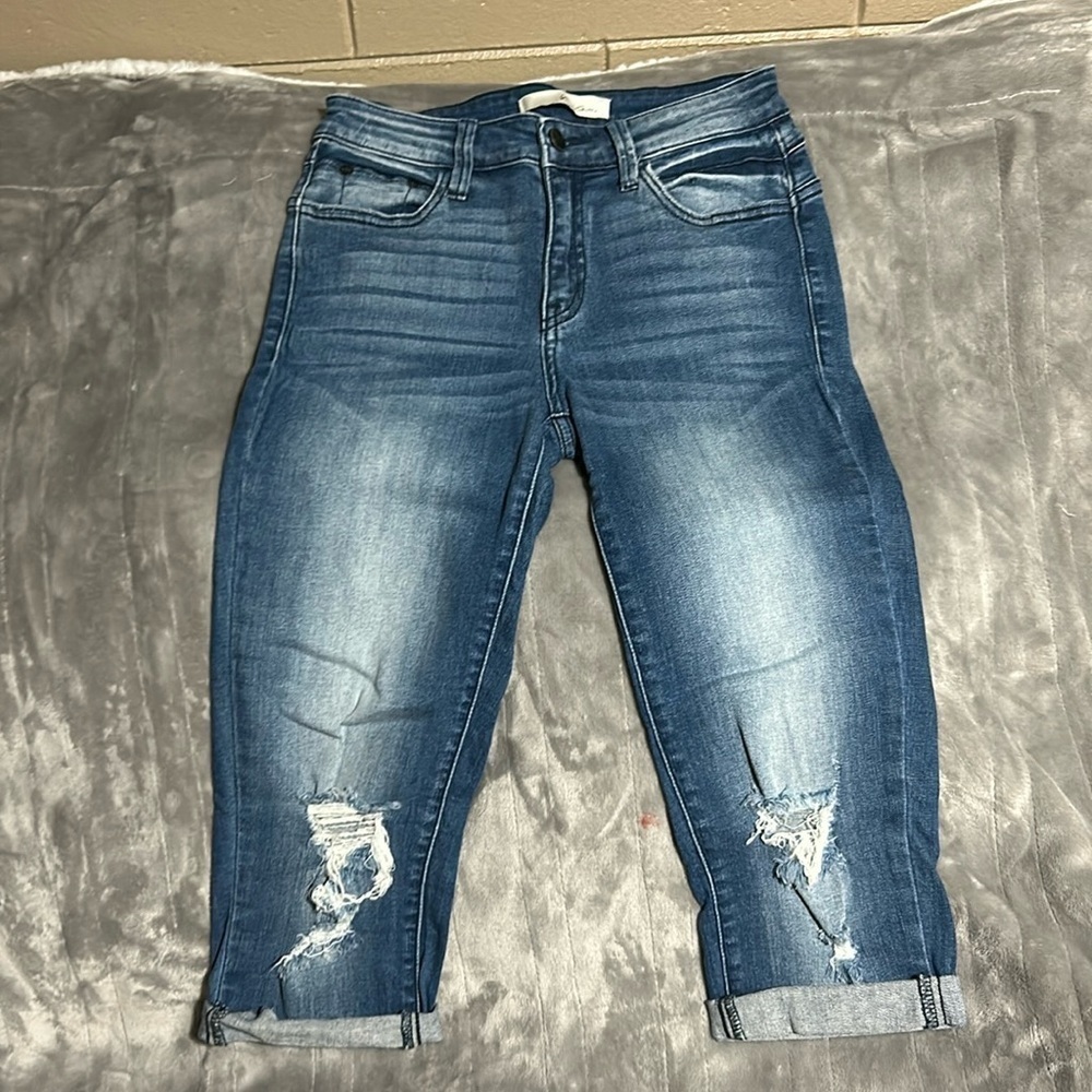 KanCan Women’s Capri Jeans